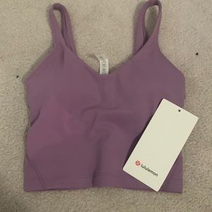 SOLD OUT wisteria purple align tank